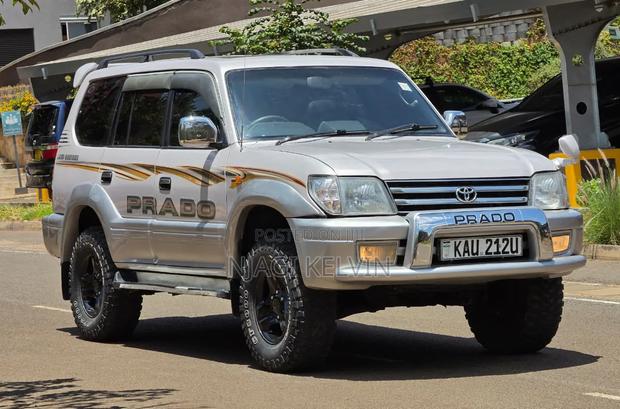 Toyota Land Cruiser Prado 1998 Gray