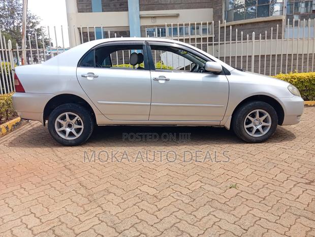 Toyota Corolla Sedan 2003 Silver