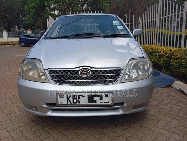 Toyota Corolla Sedan 2003 Silver