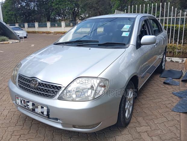 Toyota Corolla Sedan 2003 Silver