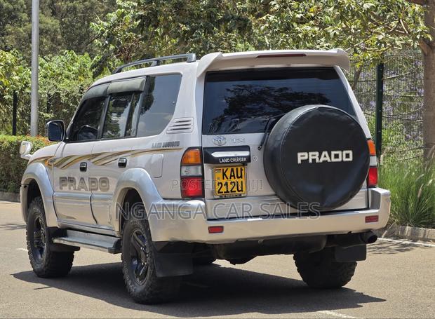 Toyota Land Cruiser Prado 1998 Silver