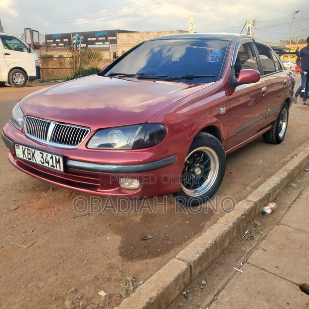 Nissan Sunny 2002 Maroon