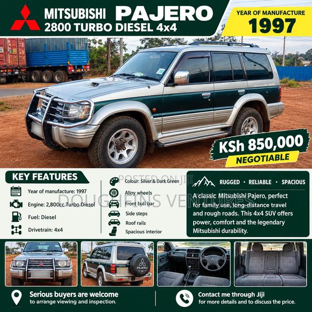 Mitsubishi Pajero 2.5 D 1996