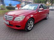 Mercedes-Benz C200 2009 Red for sale