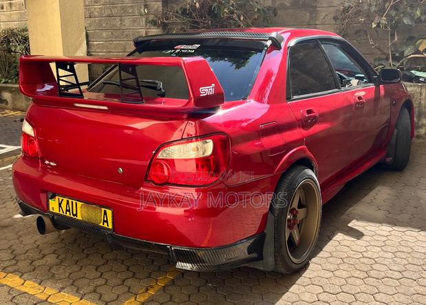 Subaru Impreza 2.0 WRX Sport Wagon 2003 Red