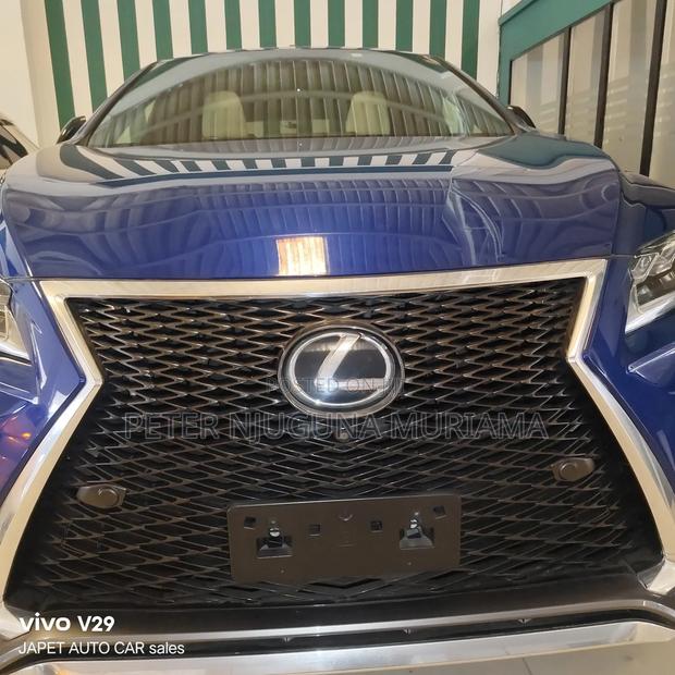 Lexus RX 2018 Blue