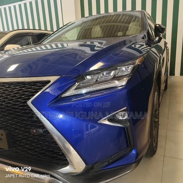 Lexus RX 2018 Blue