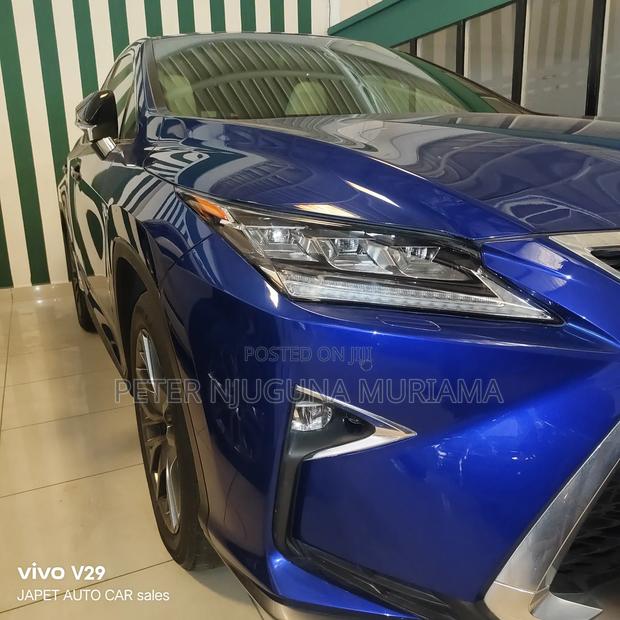 Lexus RX 2018 Blue