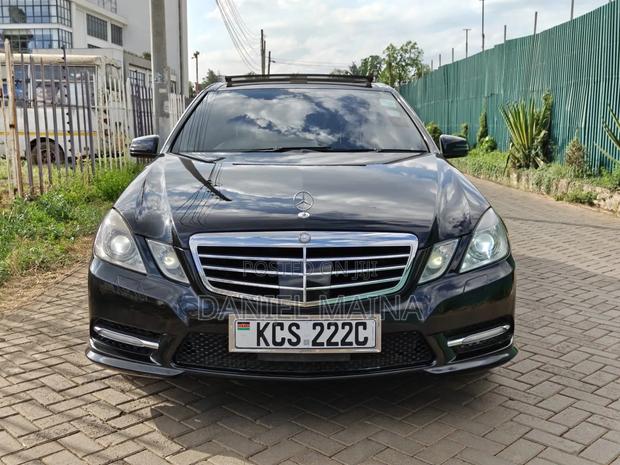 Mercedes-Benz E250 2012 Black