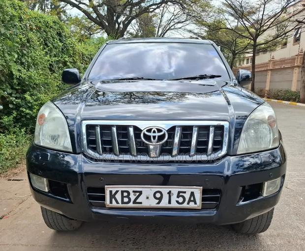 Toyota Land Cruiser Prado 2007 Matt Black