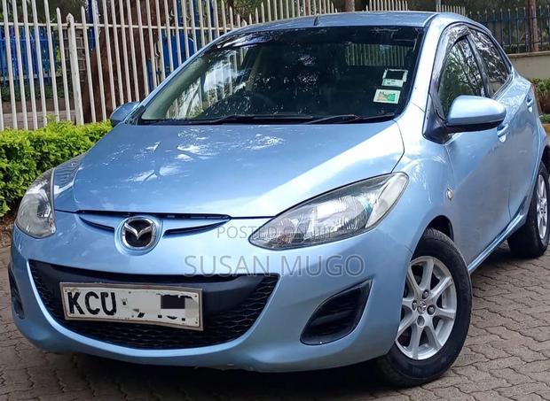 Mazda Demio 2012 Blue