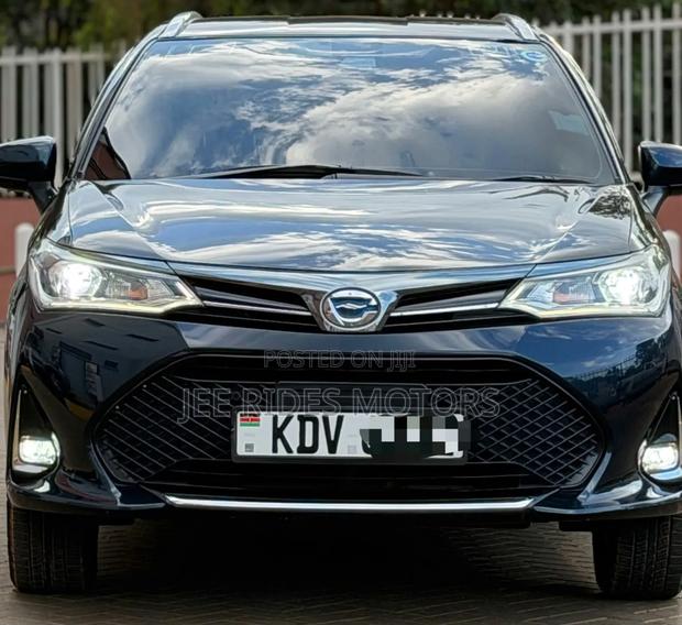 Toyota Corolla Fielder 2019 Matt Black