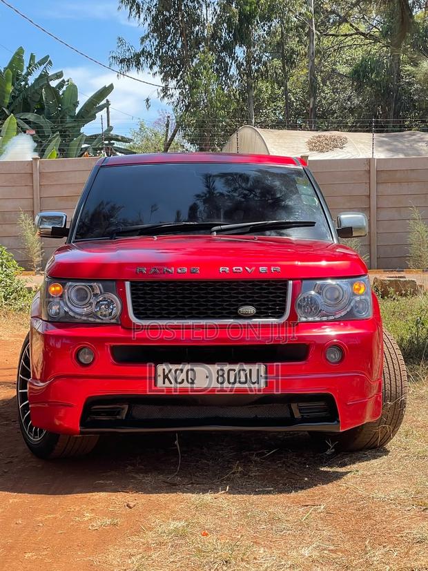 Land Rover Range Rover Sport 2011 Red