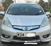 Honda Fit Shuttle 2014 Silver for sale
