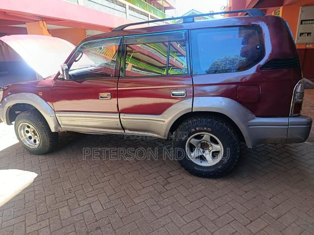 Toyota Land Cruiser Prado 3.0 D-4D 5dr 2000 Maroon