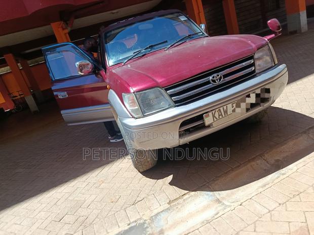 Toyota Land Cruiser Prado 3.0 D-4D 5dr 2000 Maroon