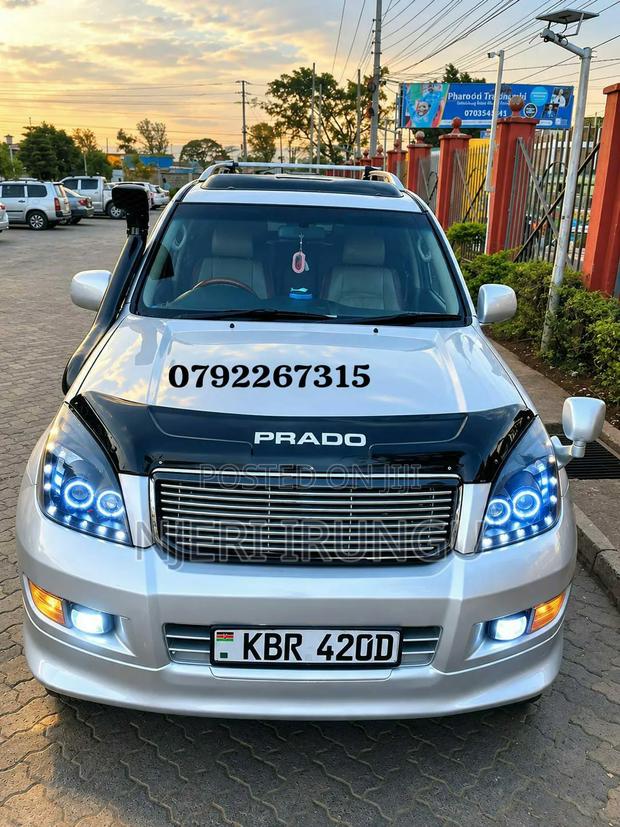 Toyota Land Cruiser Prado 2004 Silver