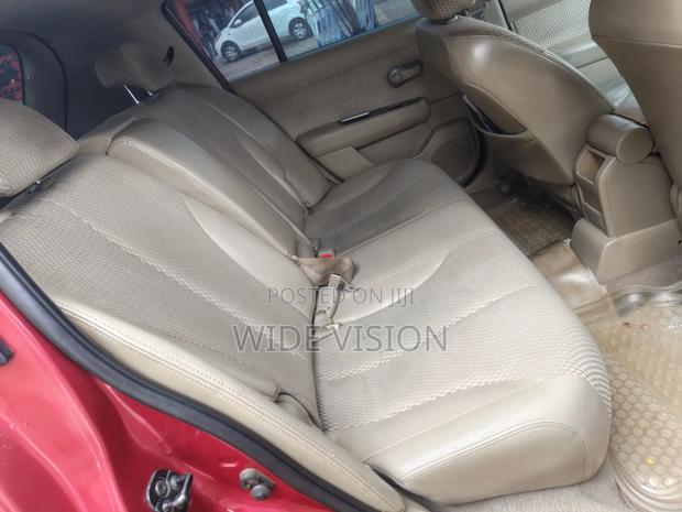 Nissan Tiida 2011 Red