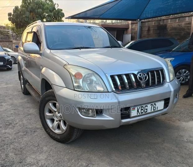 Toyota Land Cruiser Prado 3.0 D-4D 5dr 2004 Silver