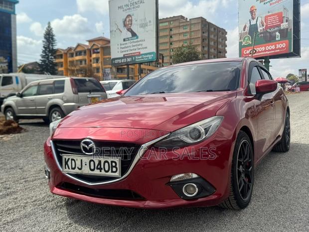 Mazda Axela 2015 Burgundy