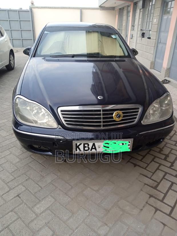 Mercedes-Benz S-Class 2002 Black