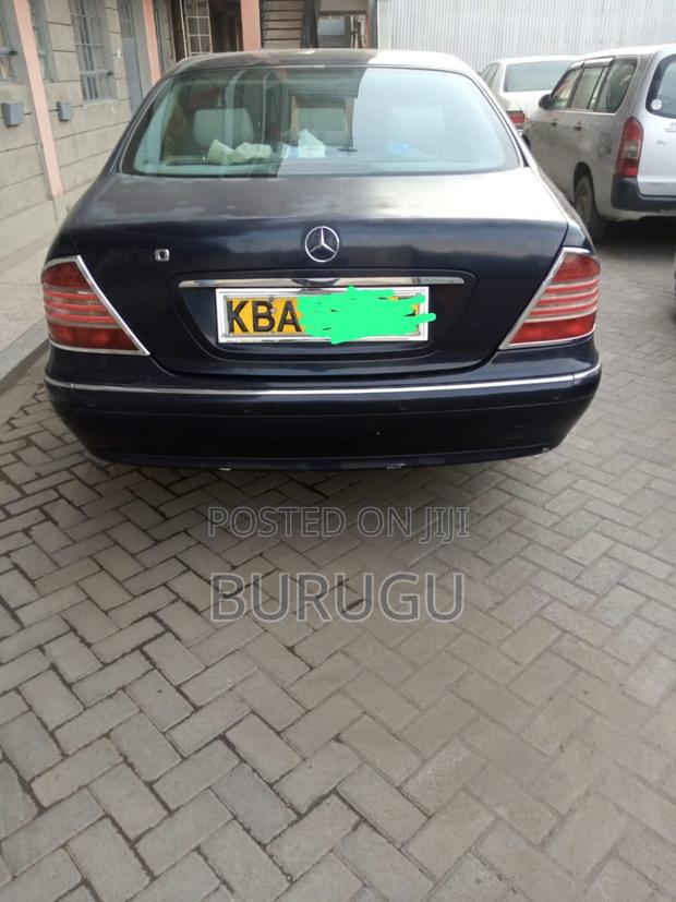 Mercedes-Benz S-Class 2002 Black