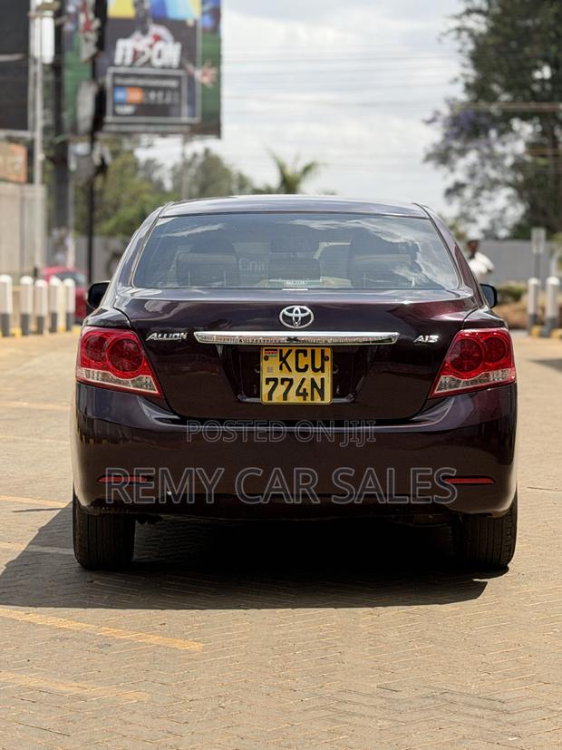 Toyota Allion 2012 Burgundy