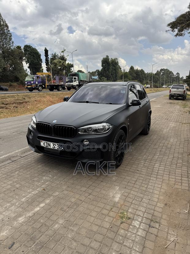 BMW X5 xDrive50i AWD (4.4L 8cyl 8A) 2017 Black