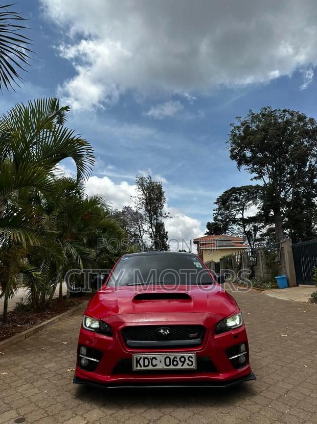 Subaru Impreza WRX STI 2.0 AWD 2014 Red