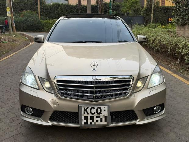Mercedes-Benz E250 2011 Gold