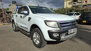 Ford Ranger Wildtrak 2014 White for sale