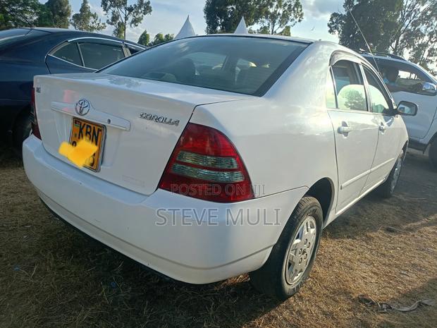 Toyota Corolla Sedan Automatic 2003 White