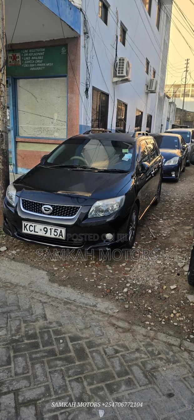 Toyota Corolla Fielder 2012 Black