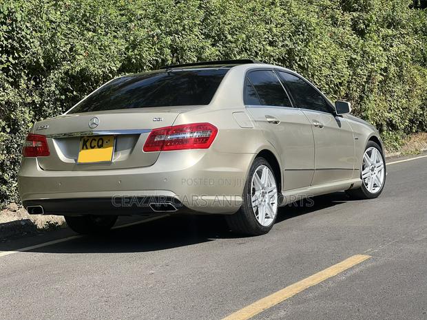 Mercedes-Benz E250 2011 Gold