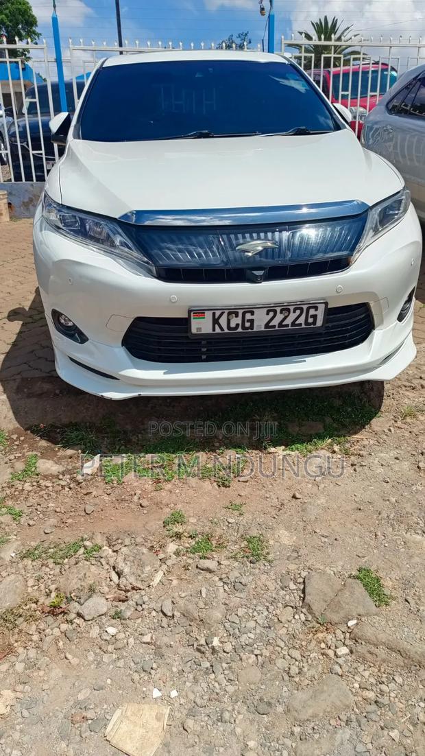Toyota Harrier 2014 White