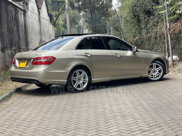Mercedes-Benz E250 2011 Gold