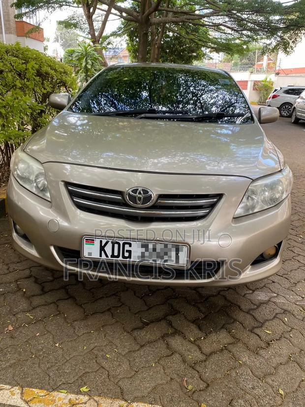 Toyota Corolla 2008 Gold