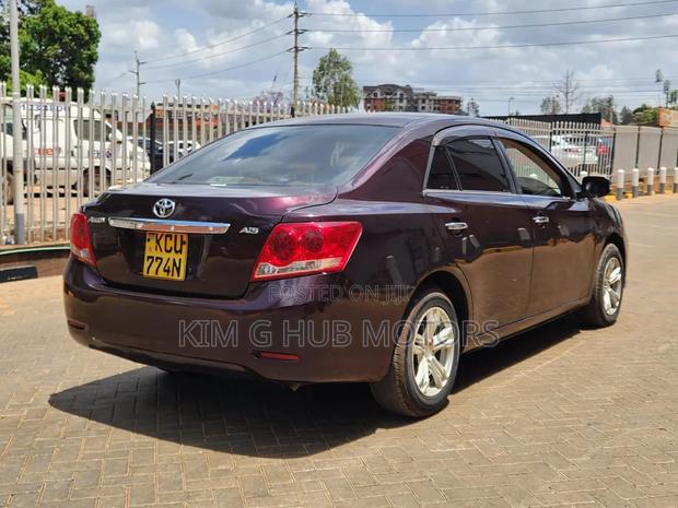 Toyota Allion 2012 Burgundy
