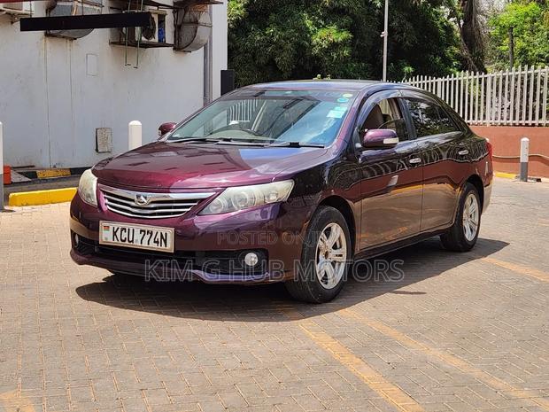 Toyota Allion 2012 Burgundy