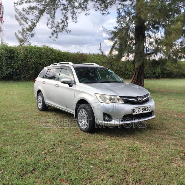 Toyota Corolla Fielder 2013 Silver