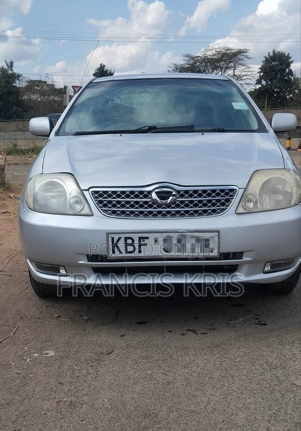 Toyota Corolla 2003 Silver