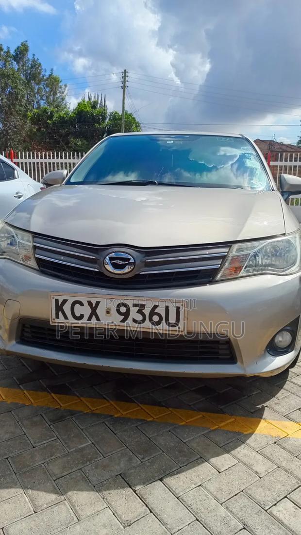 Toyota Axio 2012 Silver