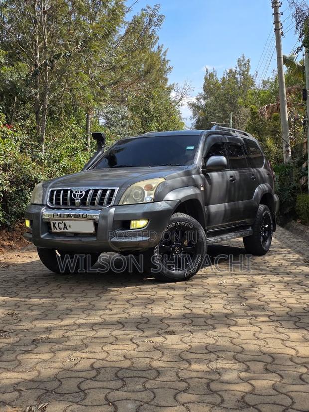 Toyota Land Cruiser Prado 2007 Silver