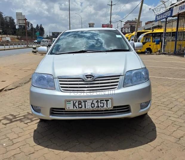 Toyota Corolla Fielder 2008 Silver