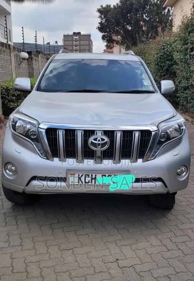 Toyota Land Cruiser Prado 3.0 D-4D (190 Hp) 7 seats 2016 Silver