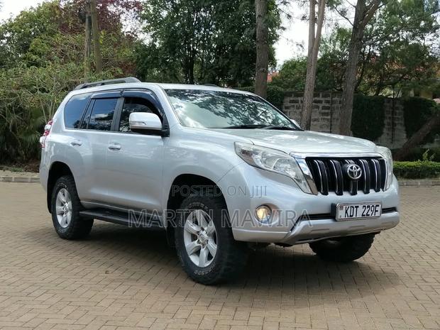 Toyota Land Cruiser Prado 2014 Silver