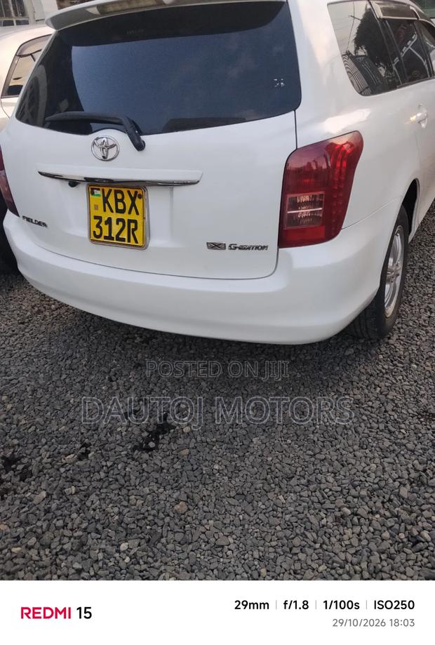 Toyota Corolla Fielder 2007 White