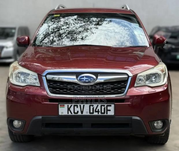 Subaru Forester 2013 Red