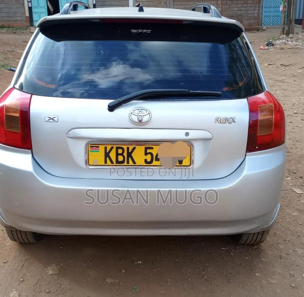 Toyota Corolla RunX 2005 Silver