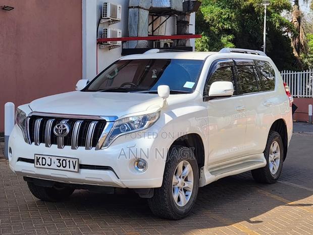 Toyota Land Cruiser Prado 2015 White